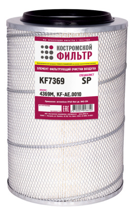 Элемент фильтрующий очистки воздуха KF7369 SP (4369М, KF-AE.0010) «Специалист»