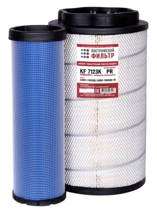 Элемент фильтрующий очистки воздуха KF7123K PR (54901-1109560, 54901-1109560-10)»Профессионал» комплект