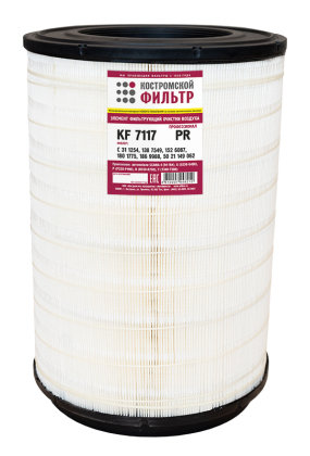 Элемент фильтрующий очистки воздуха KF7117 PR (С311254) «Профессионал»